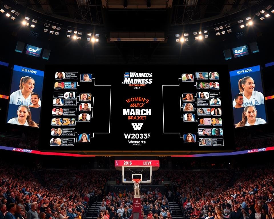 Women's March Madness bracket